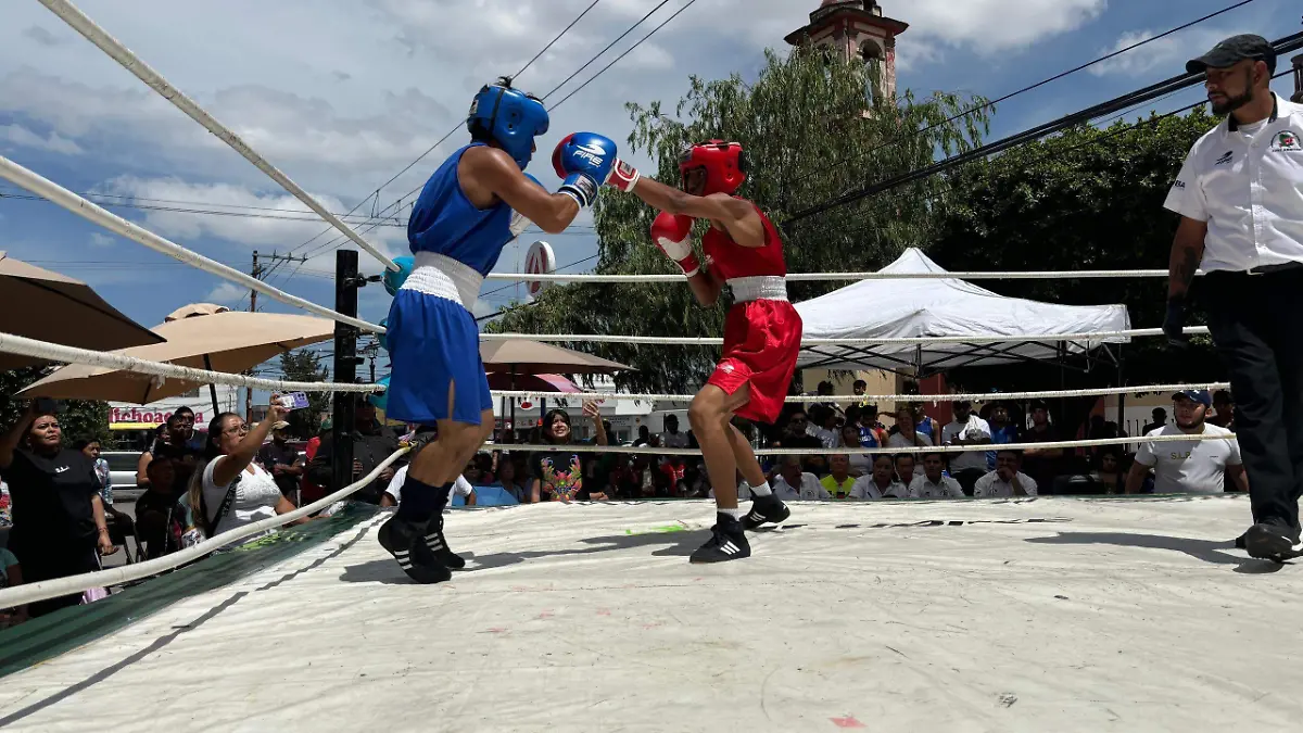 Torneo de Box de los Barrios en El Saucito